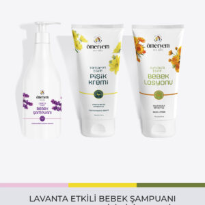 Üçlü Set - Şampuan 330ml - Pişik Kremi 75ml - Bebek Losyonu 75ml