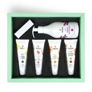 Doğal Bebek Bakım Seti - Pişik Kremi - Diş Macunu - Bebek Losyonu - Güneş Kremi - Bebek Şampuanı